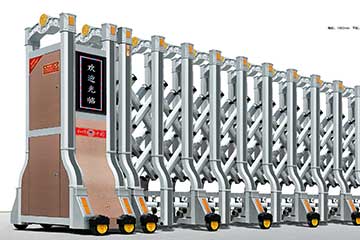 鋁合金伸縮門財(cái)源廣進(jìn)-601