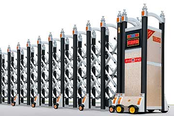 鋁合金伸縮門寶鼎門-616