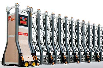 鋁合金伸縮門寶鉆門-619