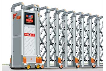 鋁合金伸縮門鴻鋒門5號(hào)