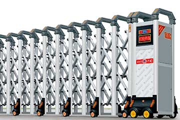 鋁合金伸縮門鴻鋒門2號(hào)