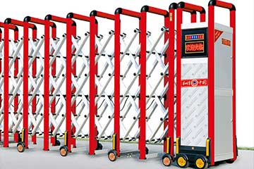 鋁合金伸縮門財源門D