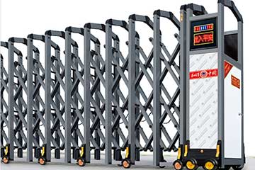 鋁合金伸縮門灰金剛