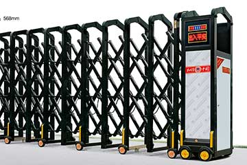 鋁合金伸縮門新黑金剛